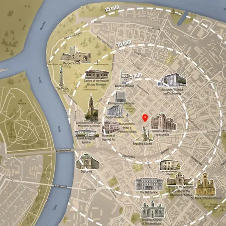 Big Company 3min To Republic Square Renovated * Belgrado